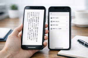 【無料】スマホで小説を書くならこれ。縦書き・章管理・行間調整…欲しい機能が全部入り！